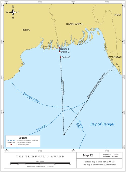 Bangladesh-India Delimitation (p163, Award)